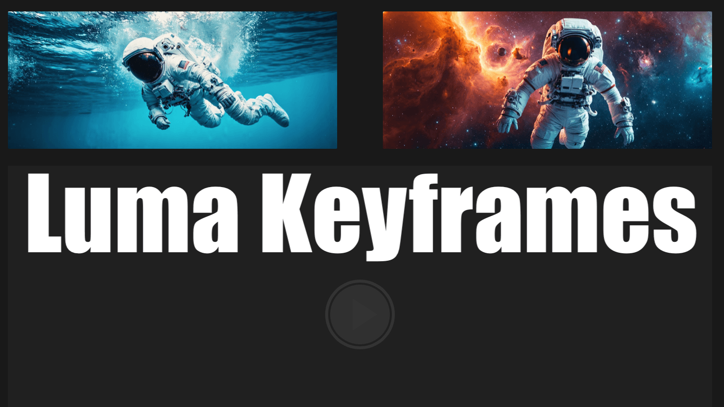 Luma Keyframes